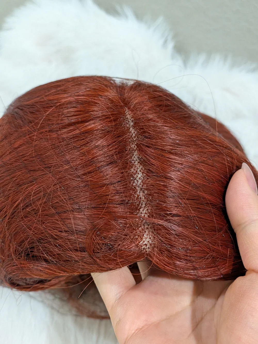 Women's Synthetic Wig in Auburn Red - Classic‎ Straight Style